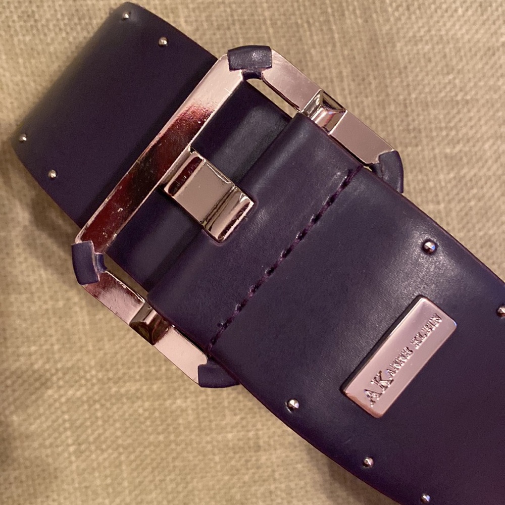 Anne Klein leather belt - Picture 14 of 17